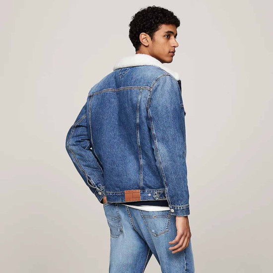 Tommy Hilfiger Ανδρικό Jacket Ryan Sherpa 3-in-1 Denim Trucker Jacket